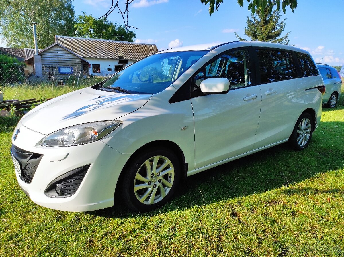 Mazda 5 r.v.2012 7míst