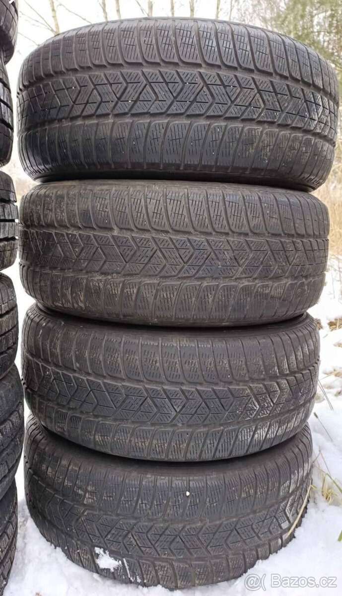 4ks zimní 255/55 R18 109H Pirelli vz.5mm
