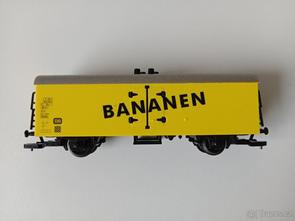 TT, dvouosý chladící vůz BANANEN DB, Tillig