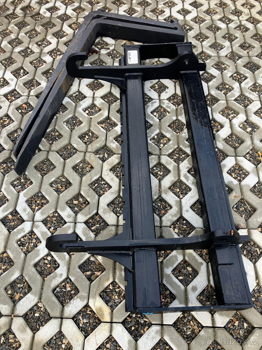 Paletizační vidle 4tuny nosnost, kované, úchyt JCB Q-fit