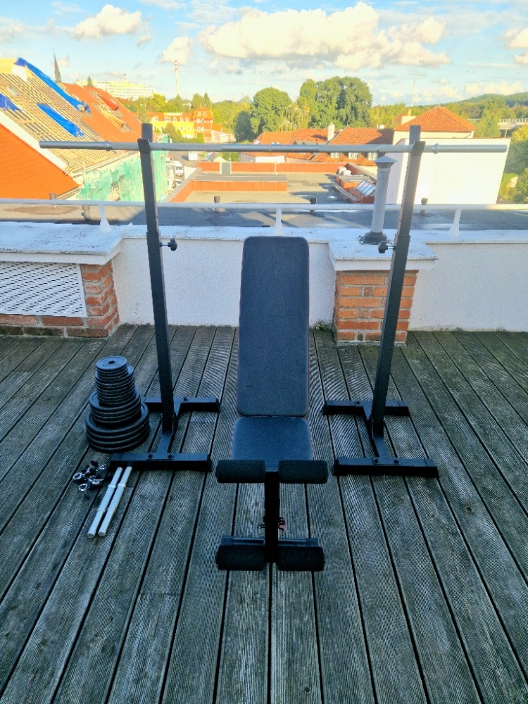 Domácí mini posilovna - závaží až 95kg
