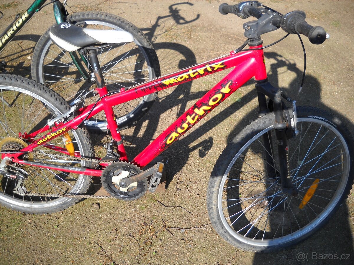 2x dětská horská kola 24"