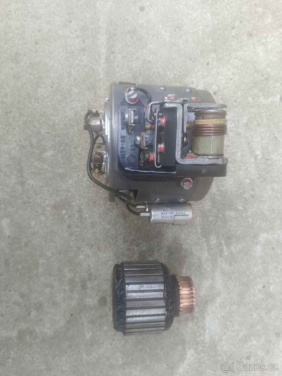Dynamo jawa 6V 45 w dvouválec