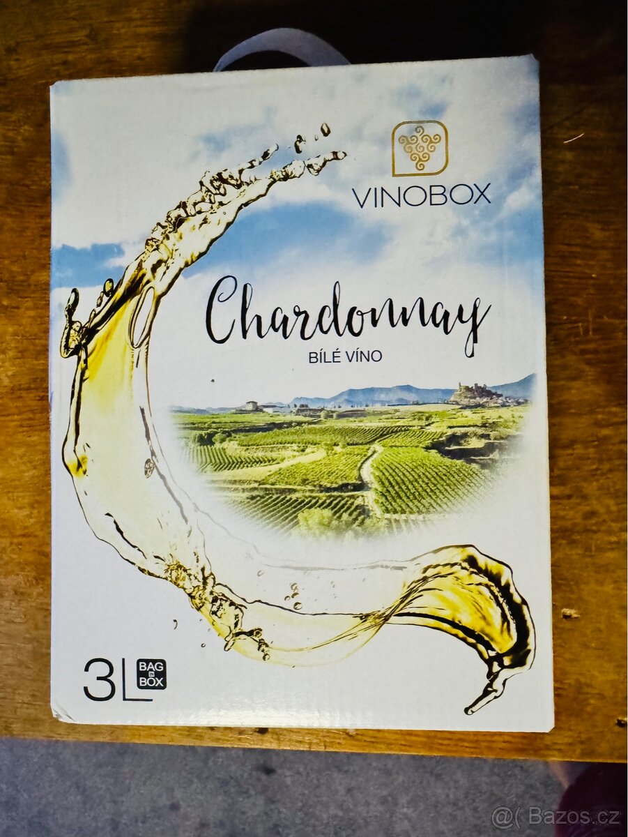 chardonnay bílé víno