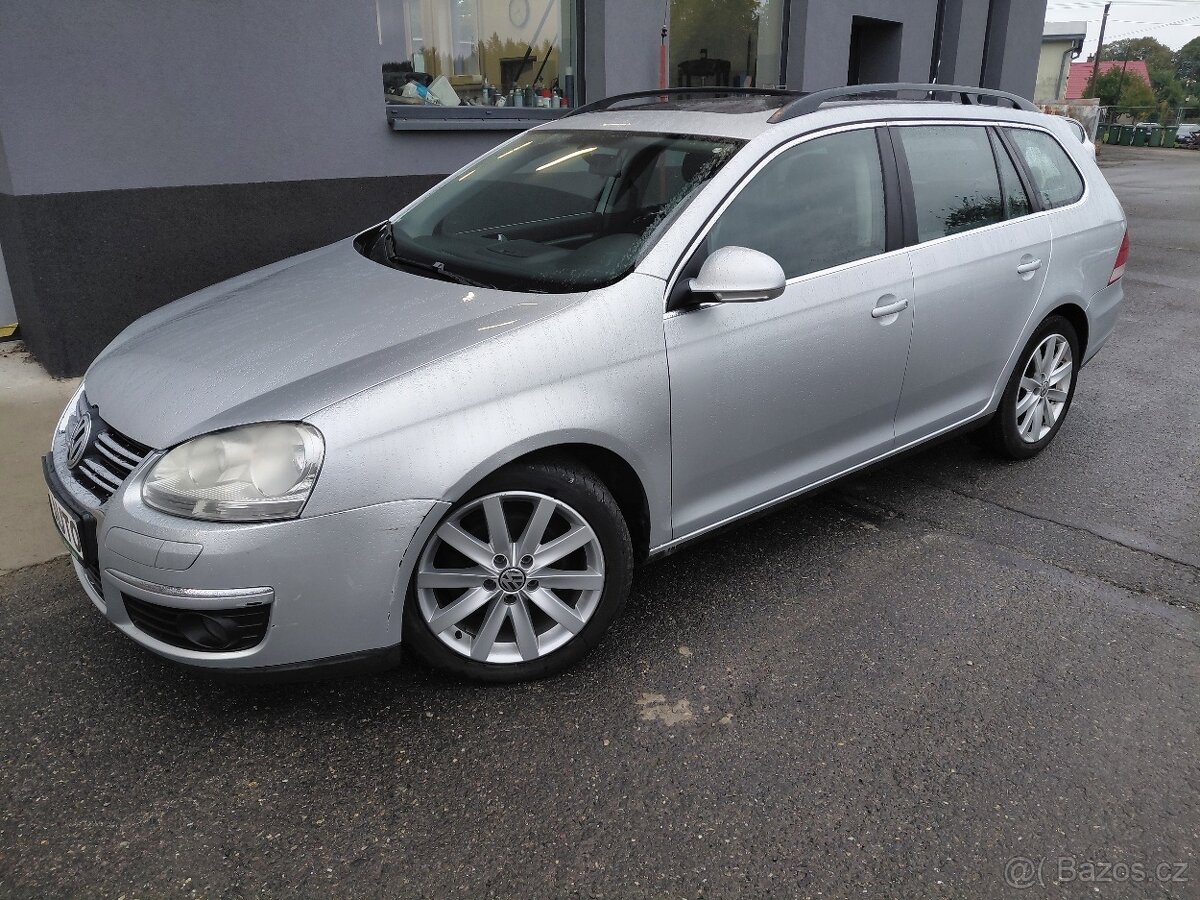 GOLF V 2.0 TDi combi 230000km-doloženo, BEZ KOROZE, VÝBAVA