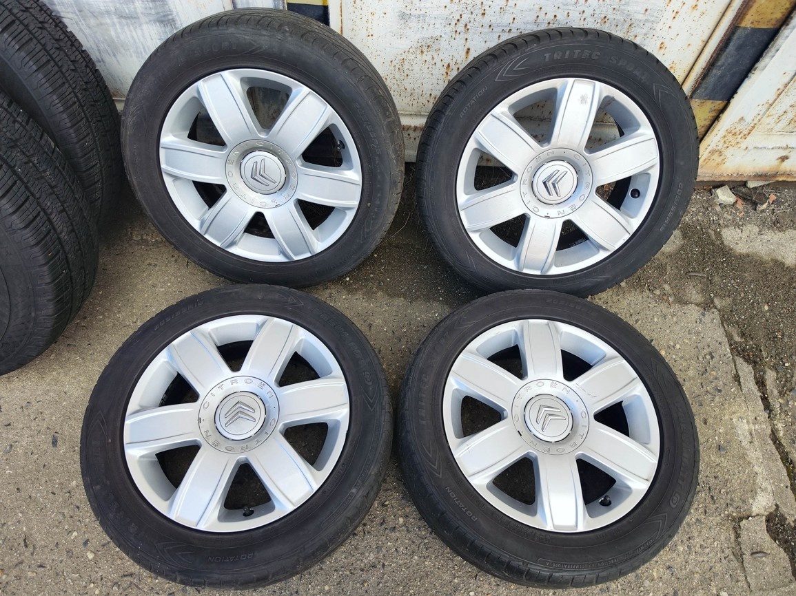 16"alu sada Radicale 4x108 origo Citroen C4 Coupe C5 205/55