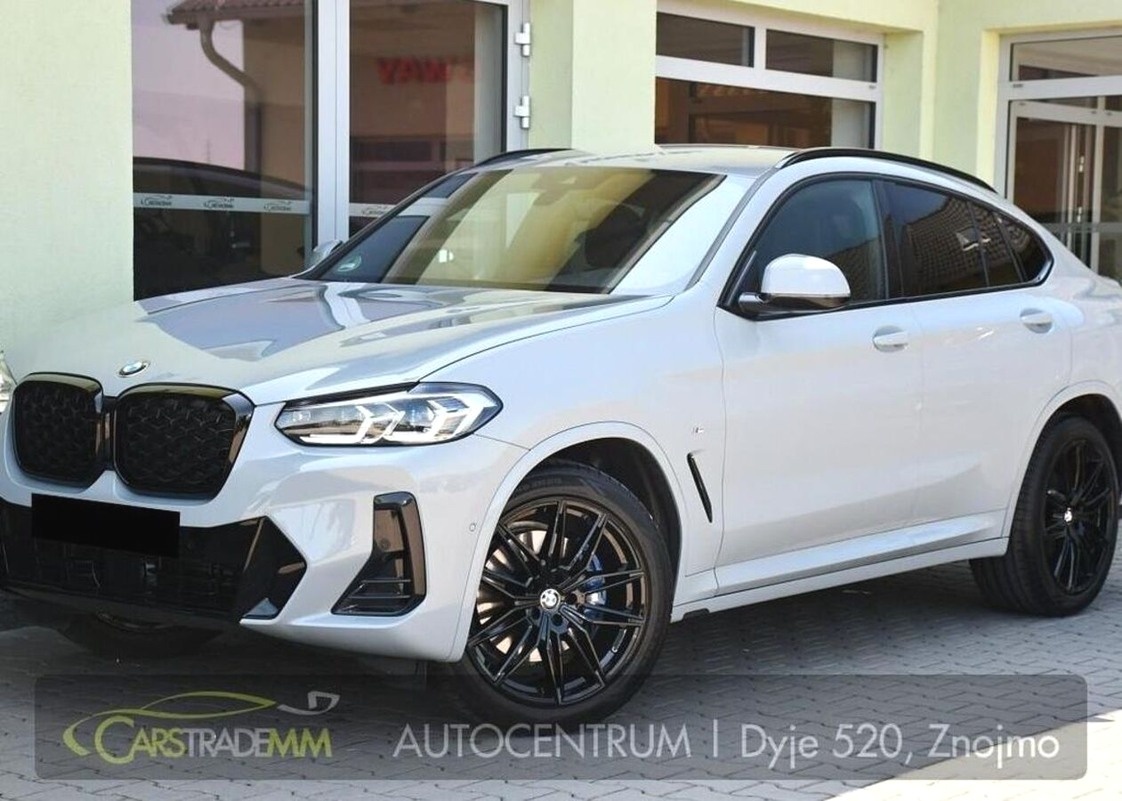 BMW X4 xDrive30d M-SPORT ZÁRUKA ČR 1M