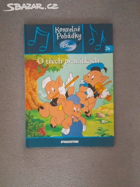 Disney - O třech prasátkách (+ CD)