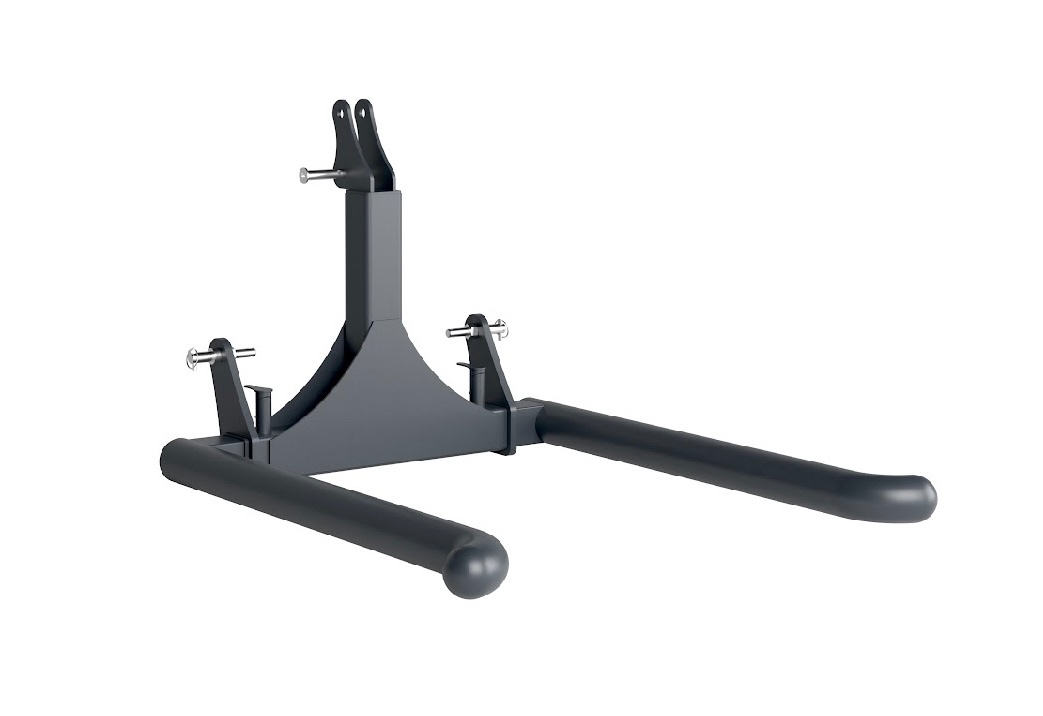 Nosič senažních balíku do ramen traktoru