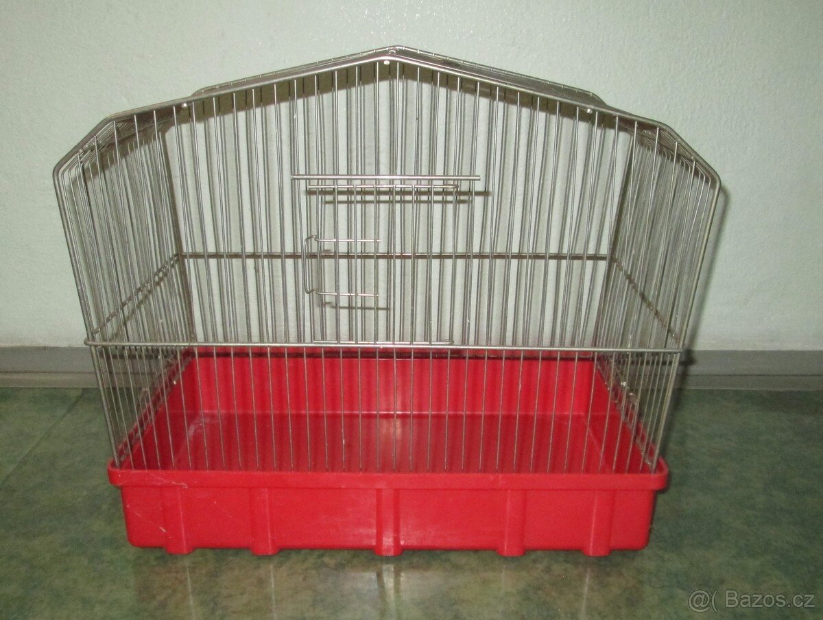 Nádherná zánovní nerezová klec