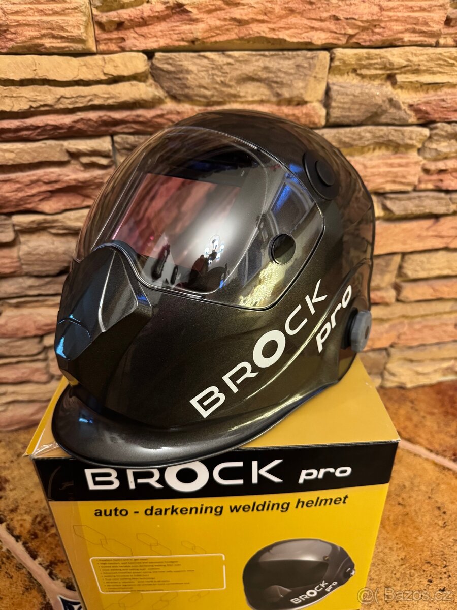 Svářečská samostmívací kukla- Brock pro