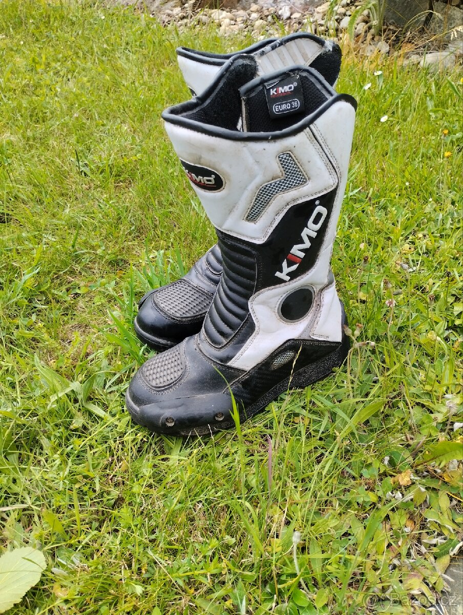 Motorkářské boty vel. 36