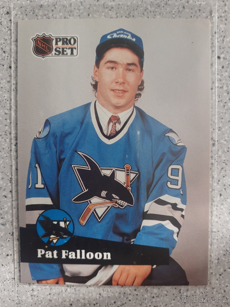 Hokejova karta 1991-92 Pro Set Pat Falloon #CC3