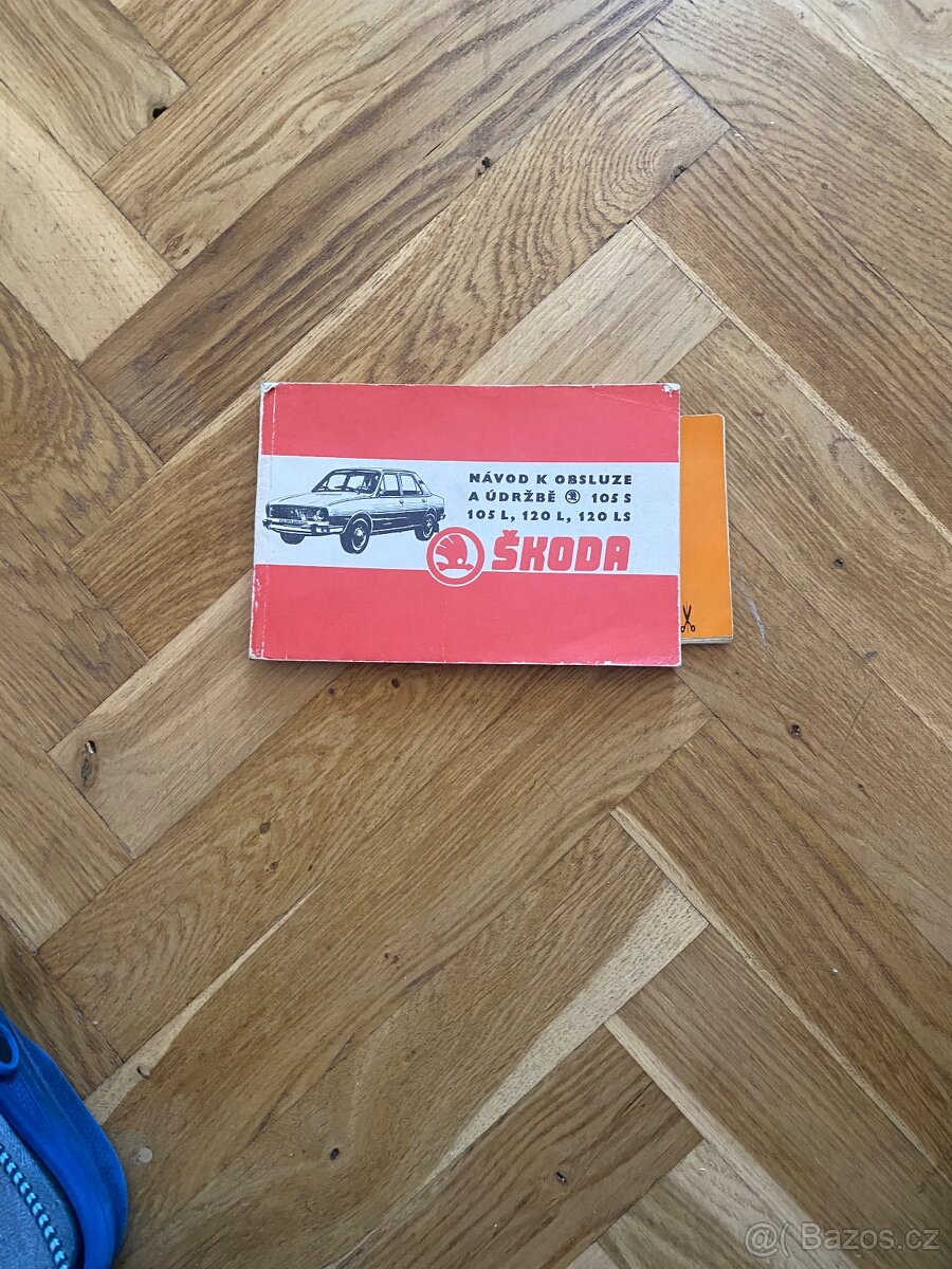 Návod k obsluze + záruční list Škoda 105S až 120LS