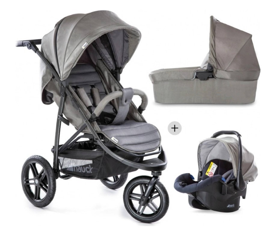 HAUCK RAPID 3R TRIO SET Trojkombinace Charcoal