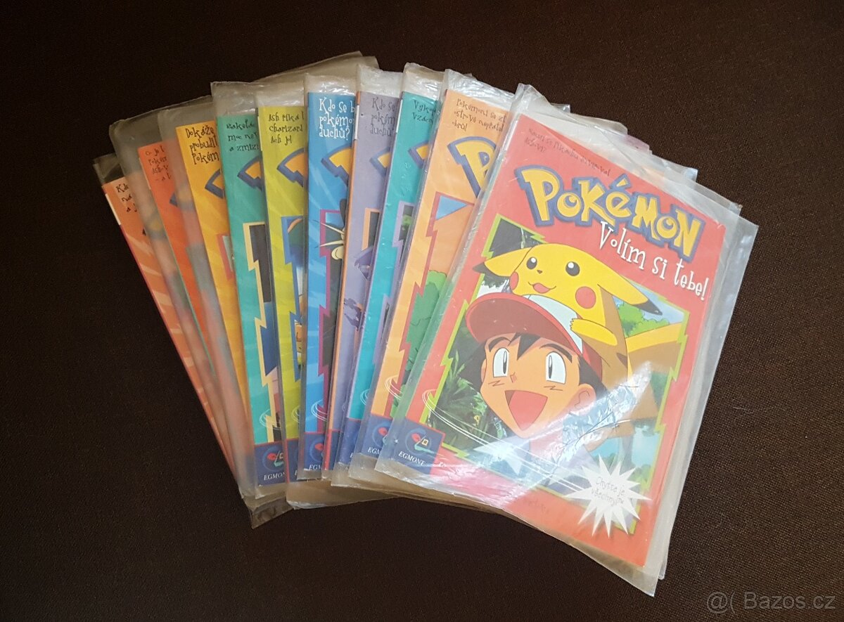Pokémon knihy CZ