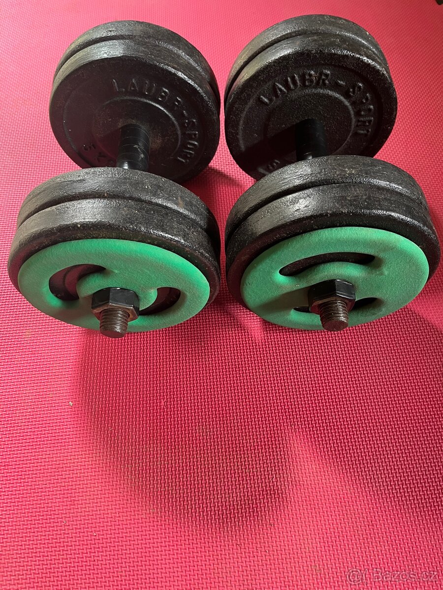 Činky 2x22kg
