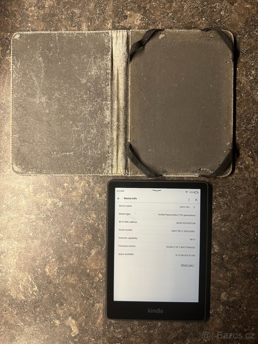 Čtečka Amazon Kindle Paperwhite 11. gen 8GB + obal 2