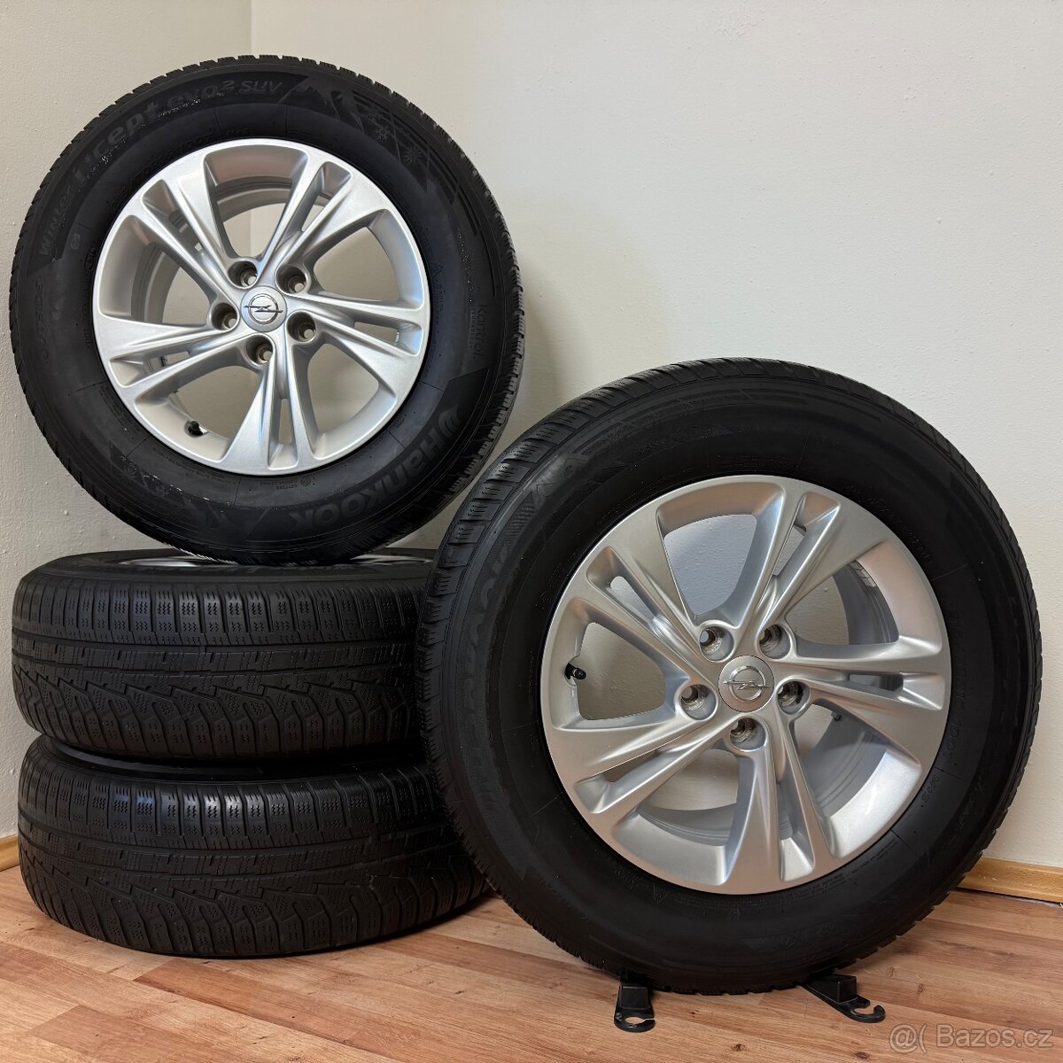 OPEL GRANDLAND 5x108 R16 ET44+ZIMNÍ 215/70R16 3mm