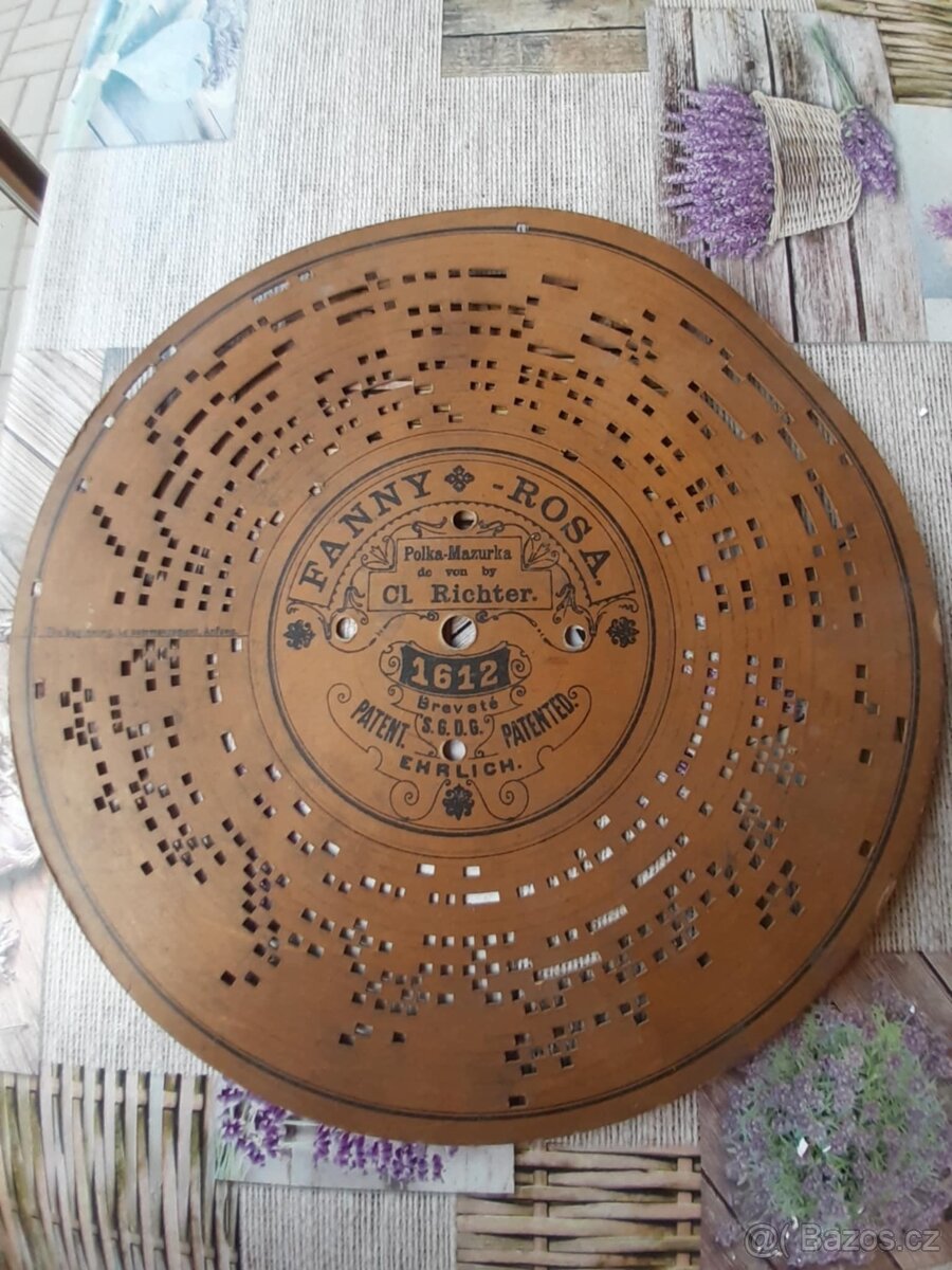 Desky na polyfon 33cm