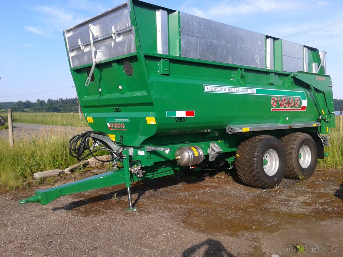 traktorový návěs VAIA NL 140 a NL 160