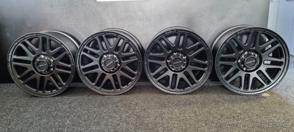 Alu disky Raceline Satin Black 5x139.7 9x20 106.5 AMERIKA