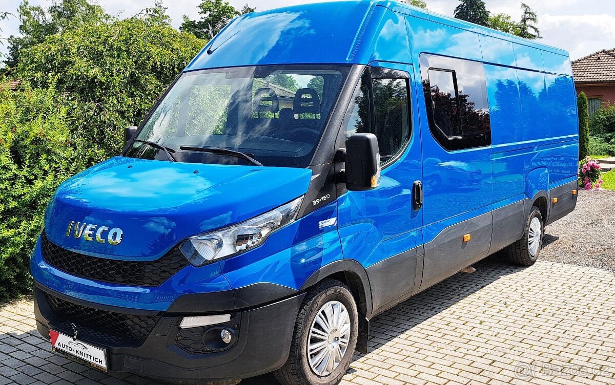 Iveco Daily 3,0D 107kw r.v.8/2016 6.míst Odpočet DPH
