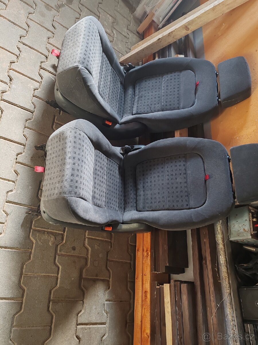 Prodám sedačky isofix Sharan, Galaxy, Alhambra