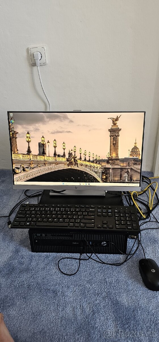 Hp power station pc i3 8gb RAM ssd