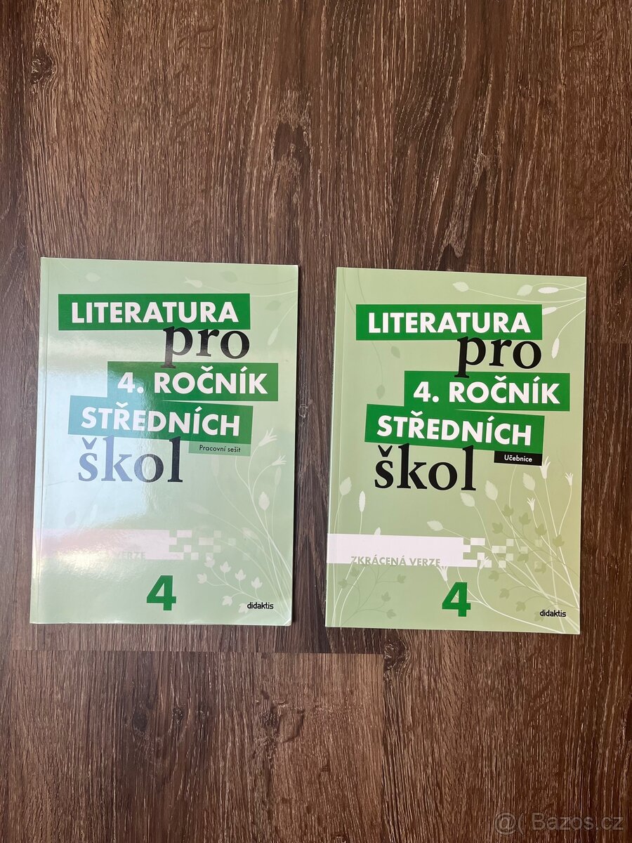 Literatura pro 4. ročník SŠ - učebnice a pracovní sešit