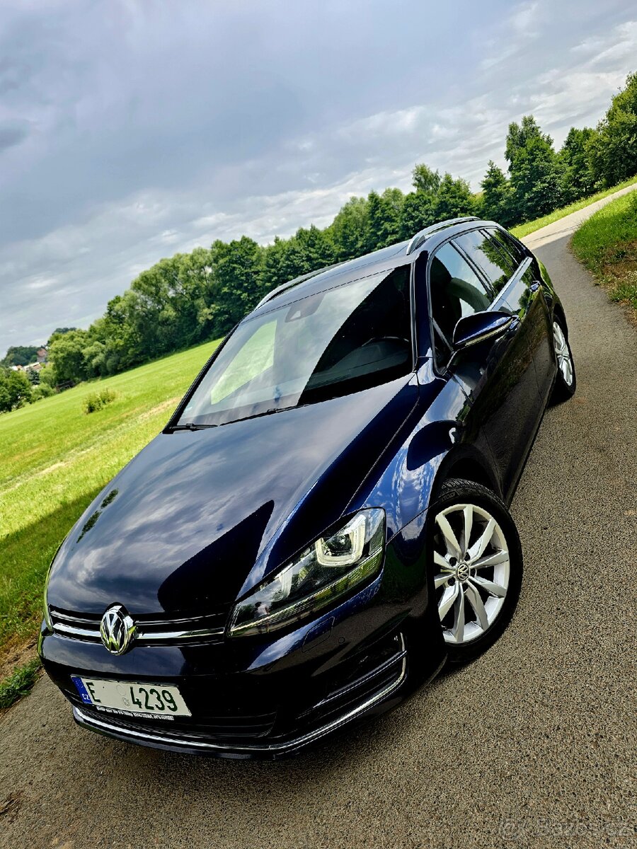 Vw Golf 7 variant R-line packet panorama top stav