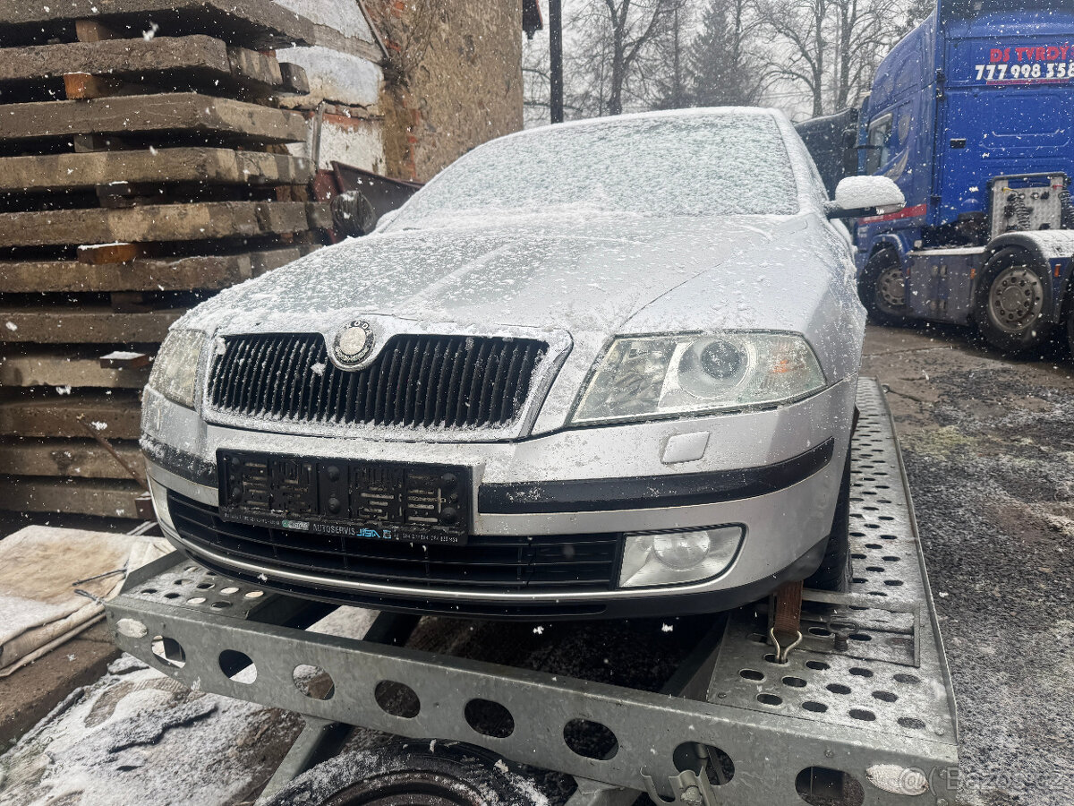 Octavia II 2.0TDI 103 KW Pouze díly- Hořovice okr Beroun