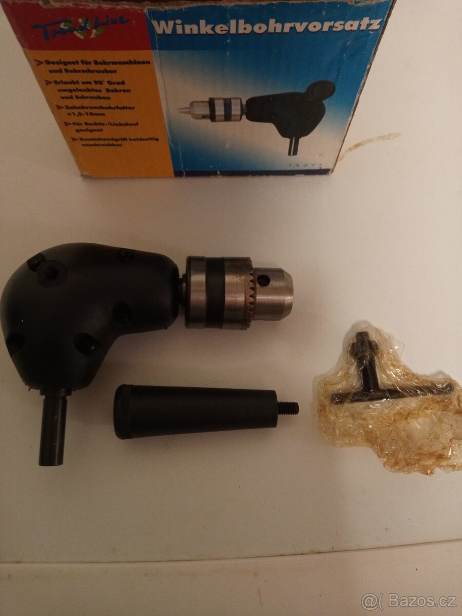 Úhlový adaptér na vrtačku