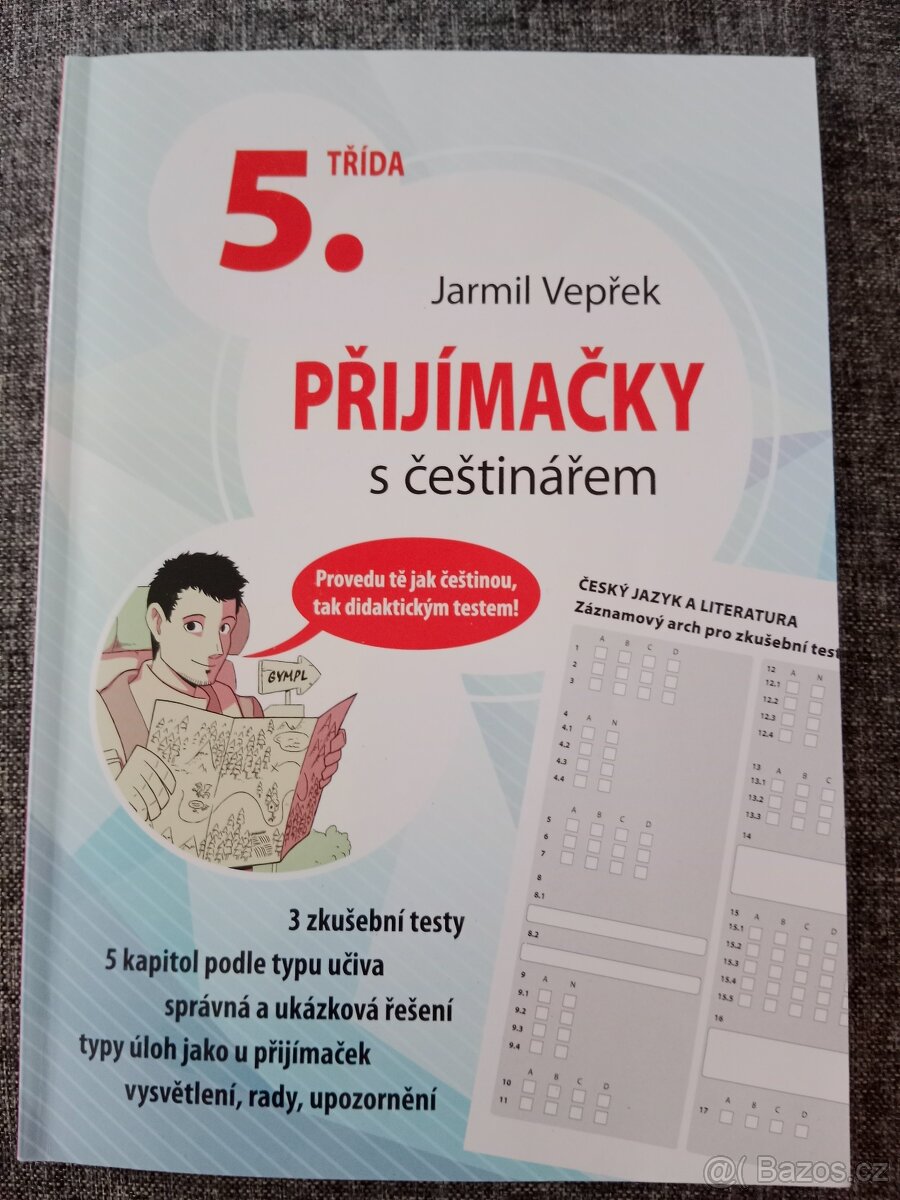 Přijímačky z 5. tř. z češtiny