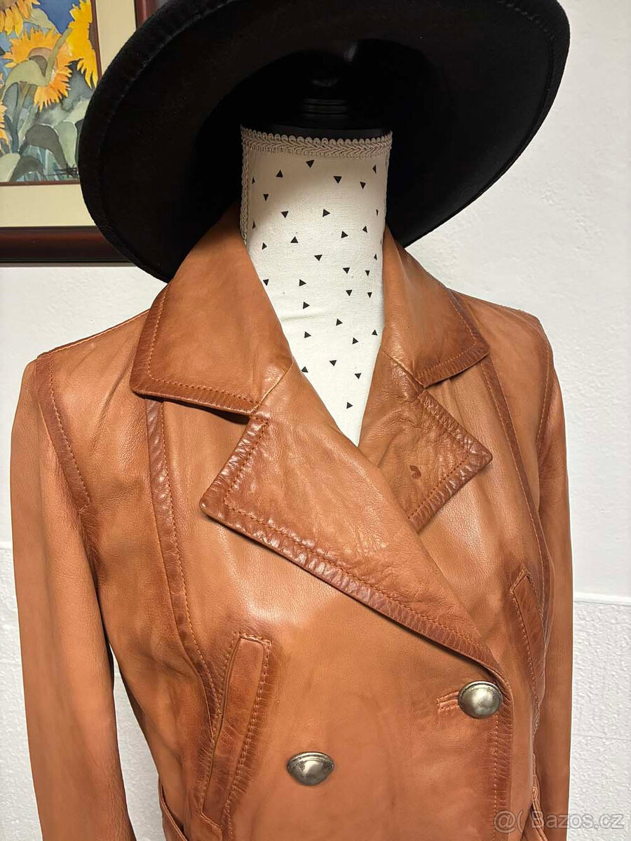 LUXUSNÍ bunda - 38 - KŮŽE