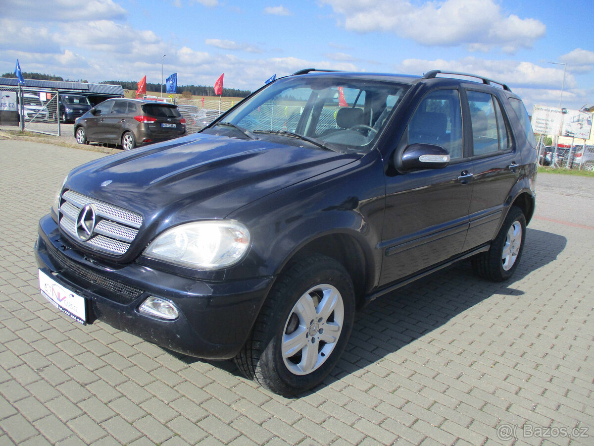 Mercedes ML2,7CDi 120kw Manual Tažné, bez koroze 2006