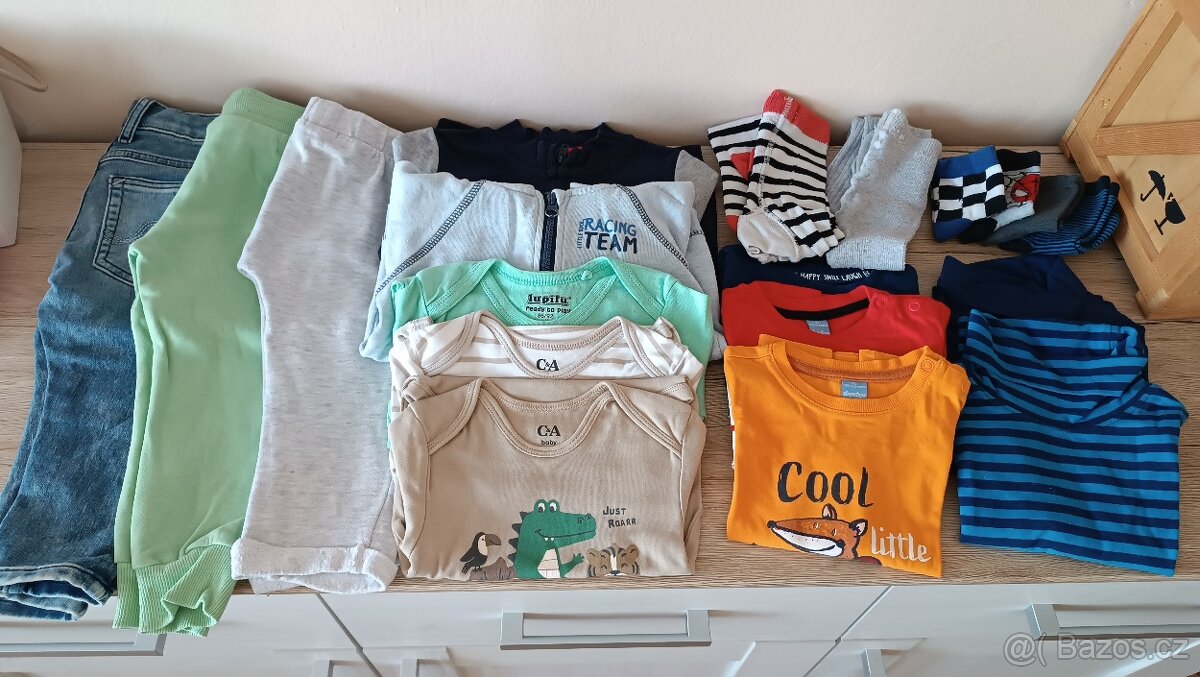 Mix oblečení kluk vel. 92 - podzim, zima