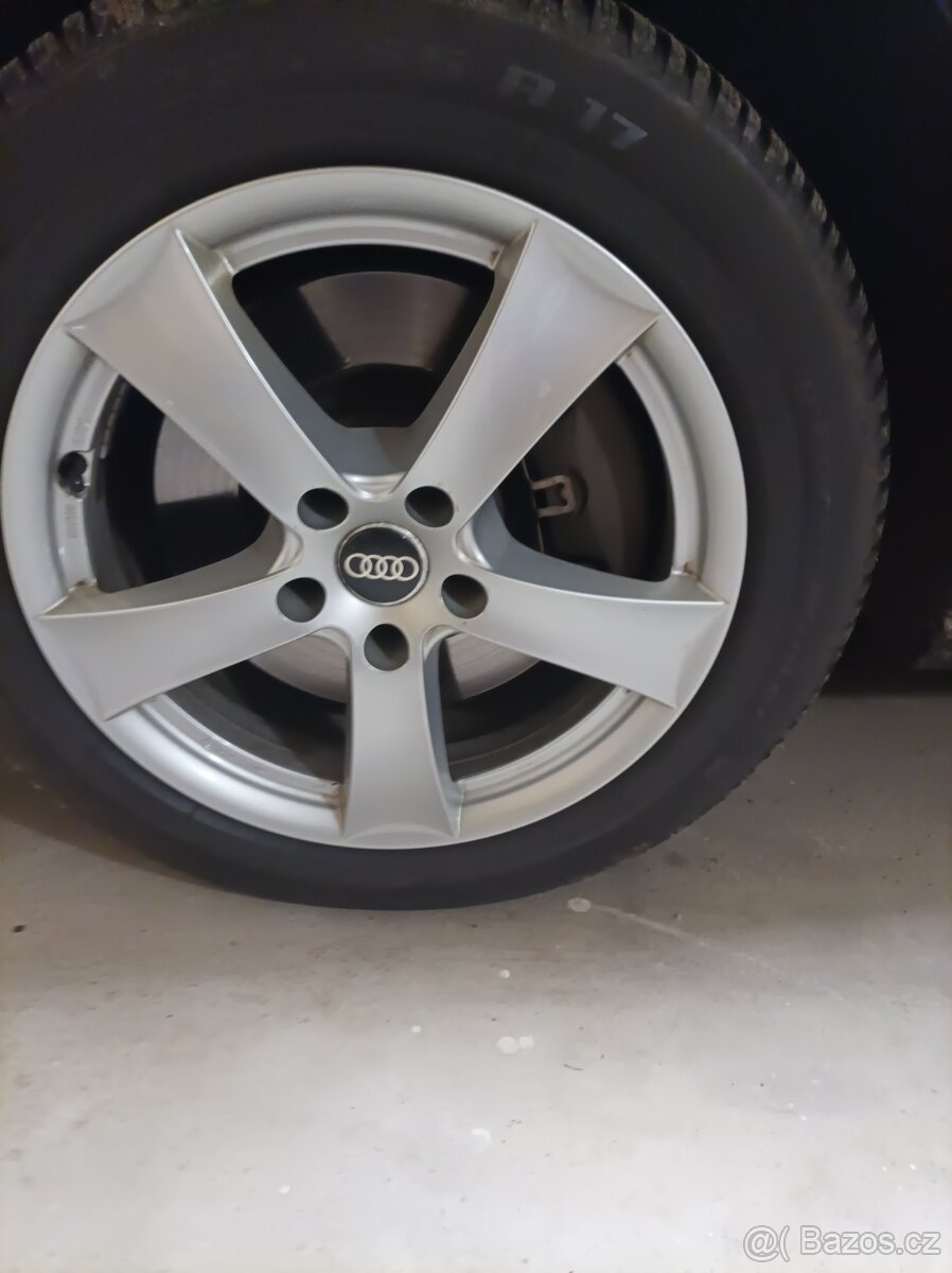 zimní kola a pneu na Audi A6 avant r.v. 2012