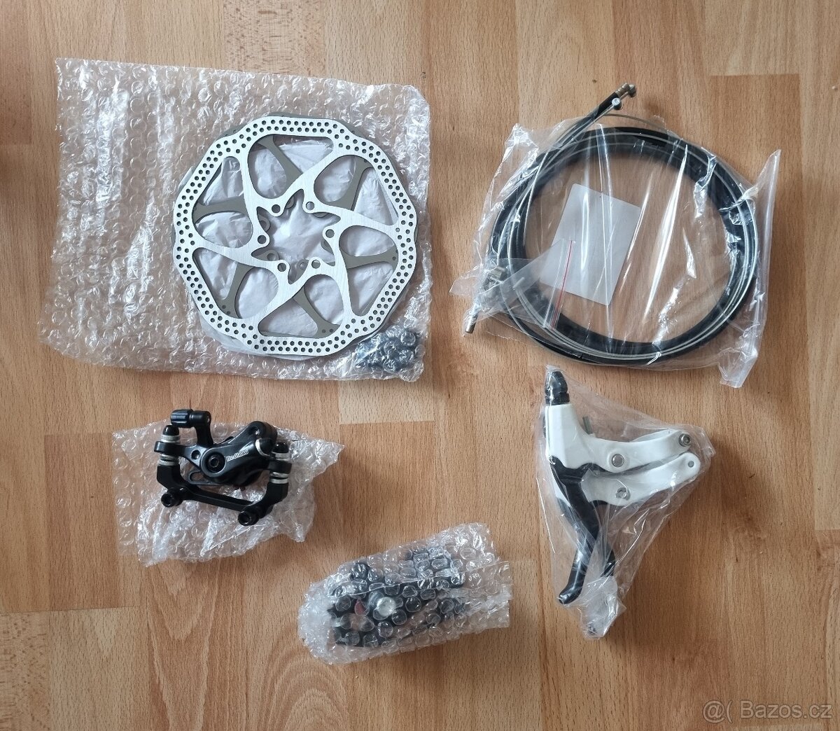 Kompletní sada kotoučových mechanických brzd, NOVÁ⭐