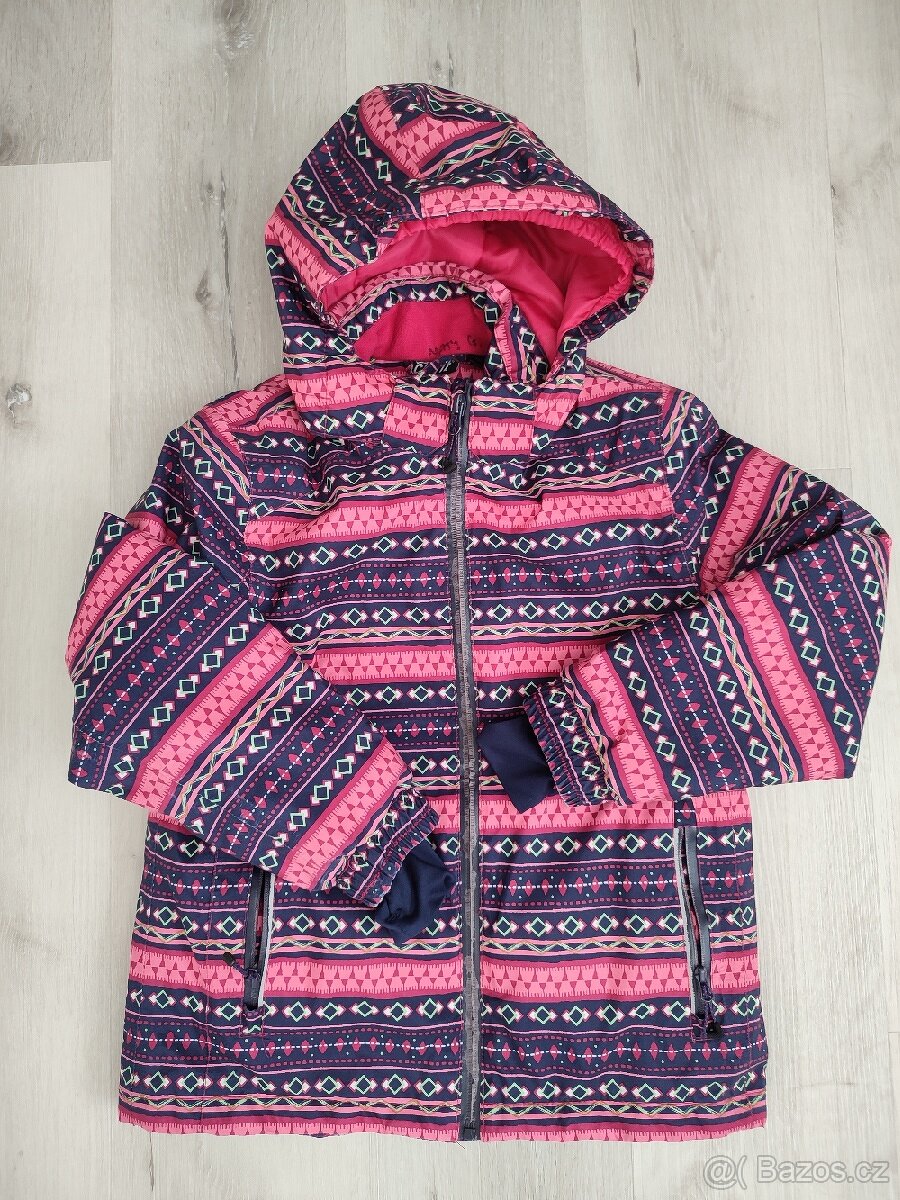 Dívčí zimní bunda crivit, vel. 122/128