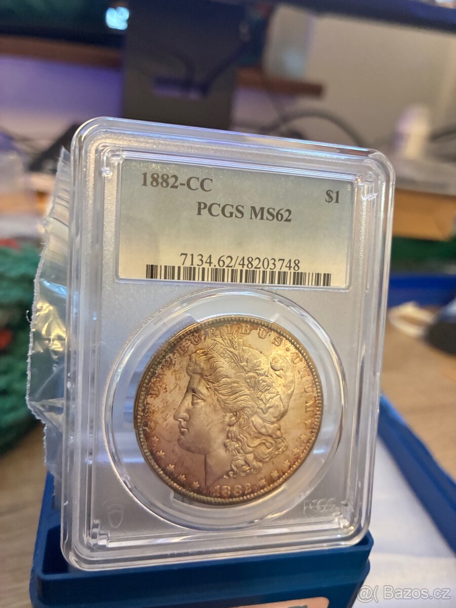 1882 mORGAN. CC  ms62