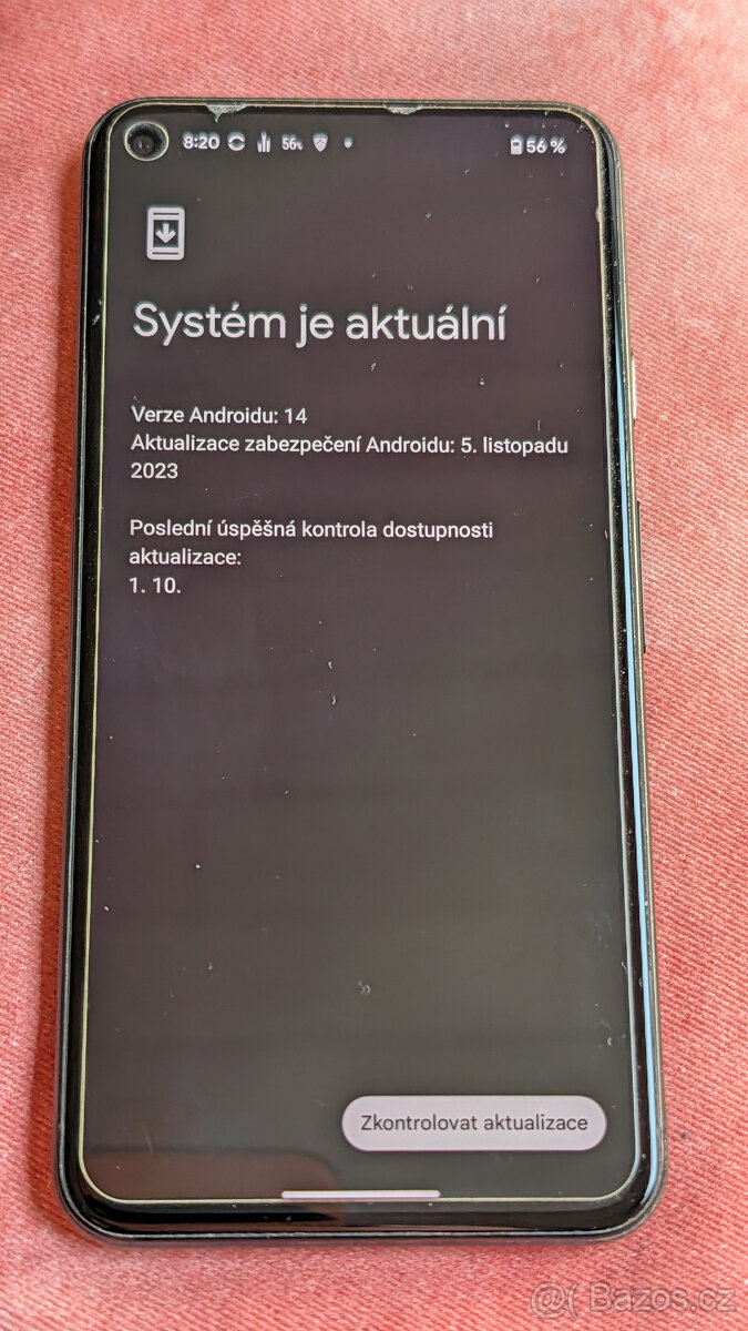 kompaktní mobilní telefon Google Pixel 5