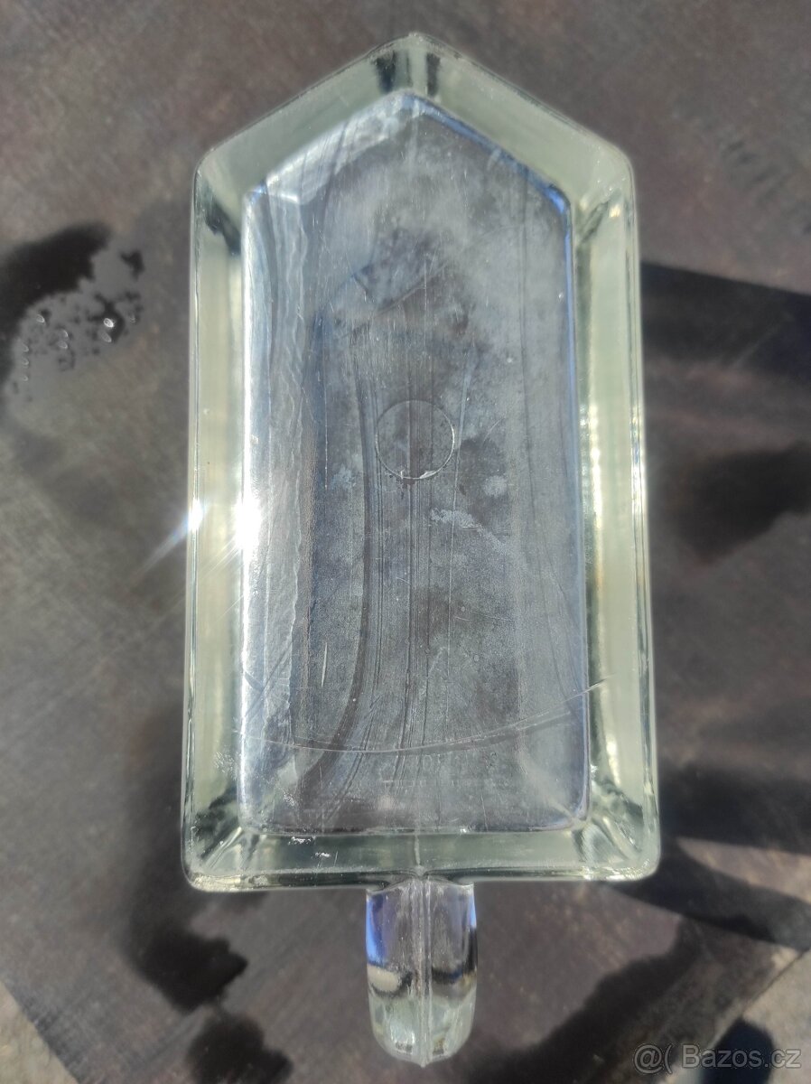 Stará skleněná dóza - velmi pěkná