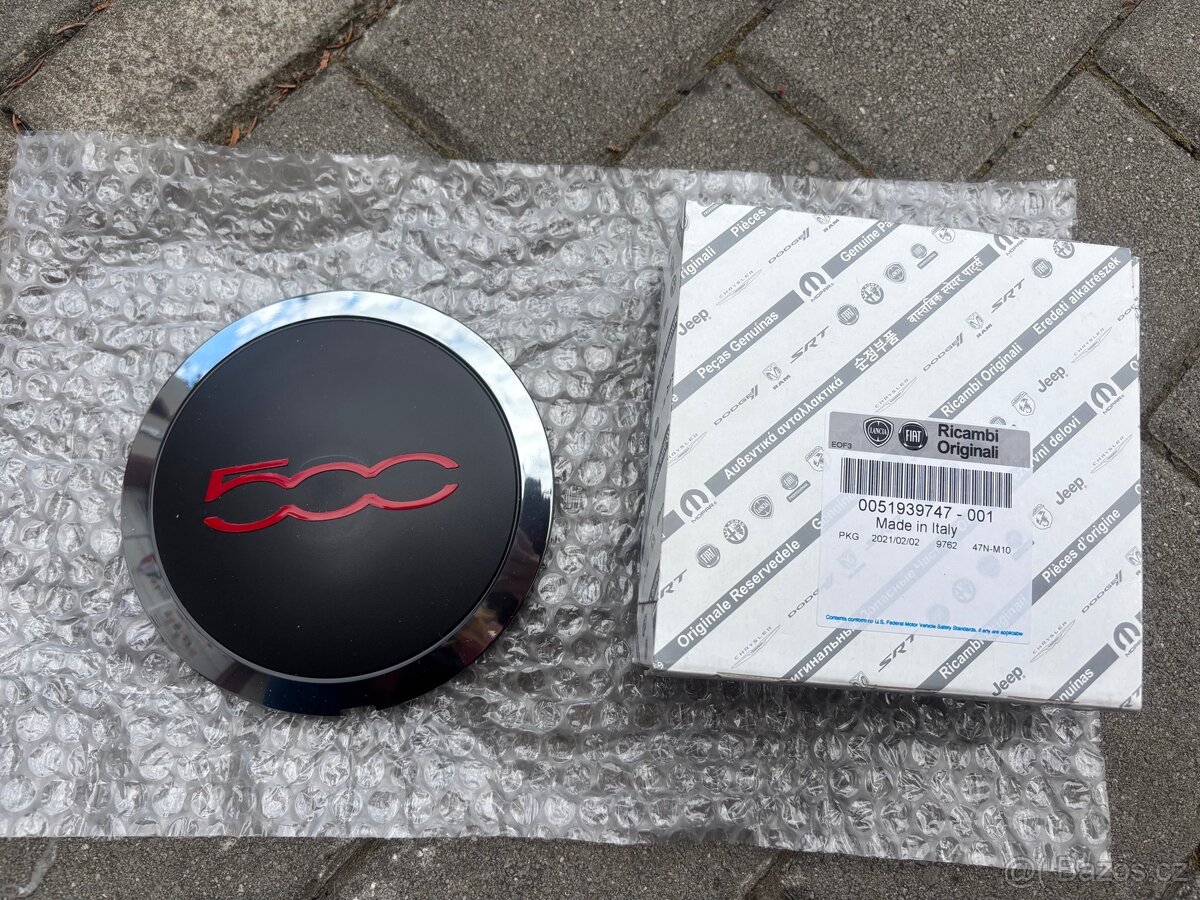 Krytka kola středová Fiat 500