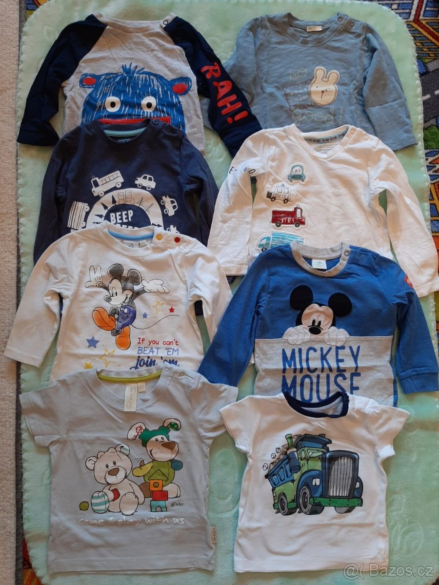 PRODÁM DĚTSKÉ TRIČKA