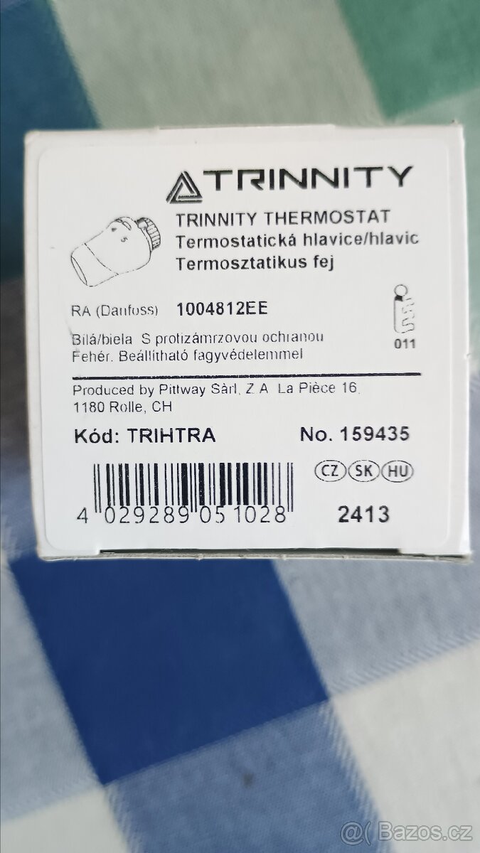 Termostatická hlavice