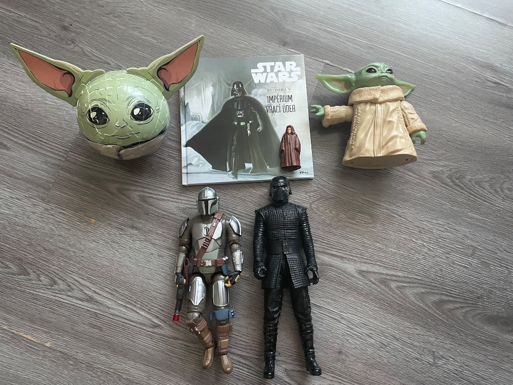 Star Wars - Yoda,puzzle,kniha,postavičky balíček