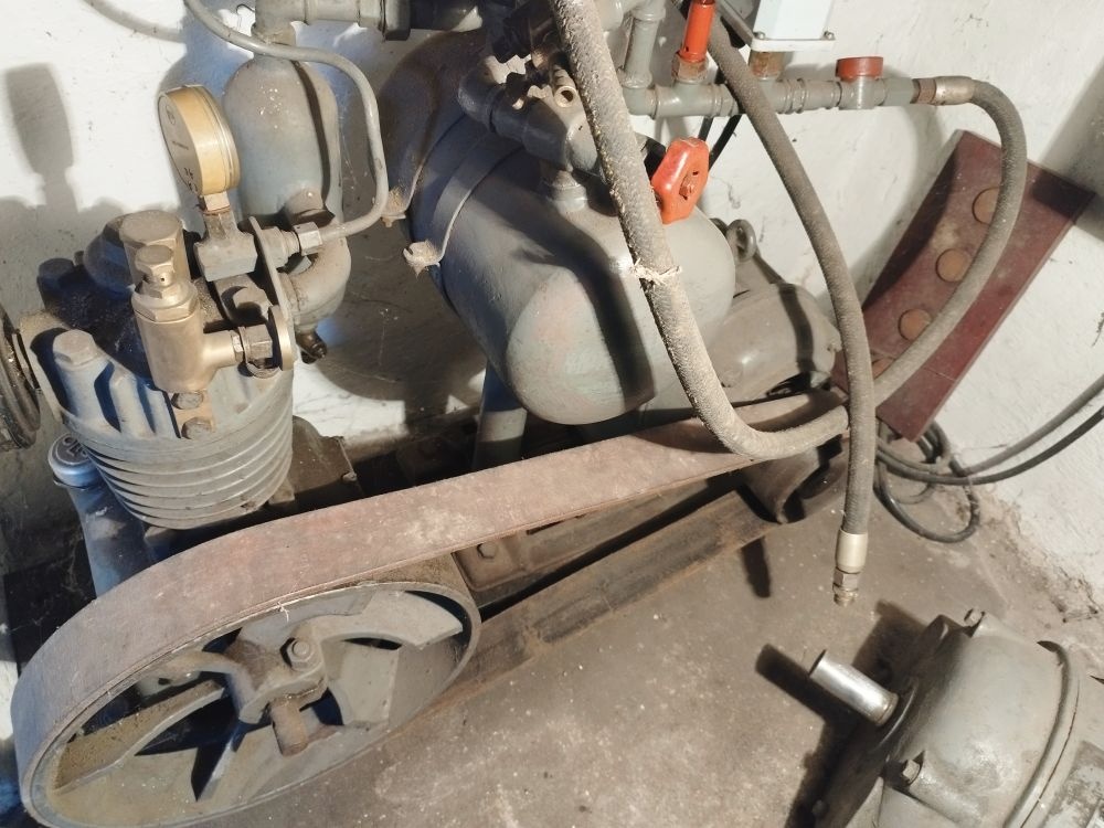 Kompresor + láhev a příslušenství