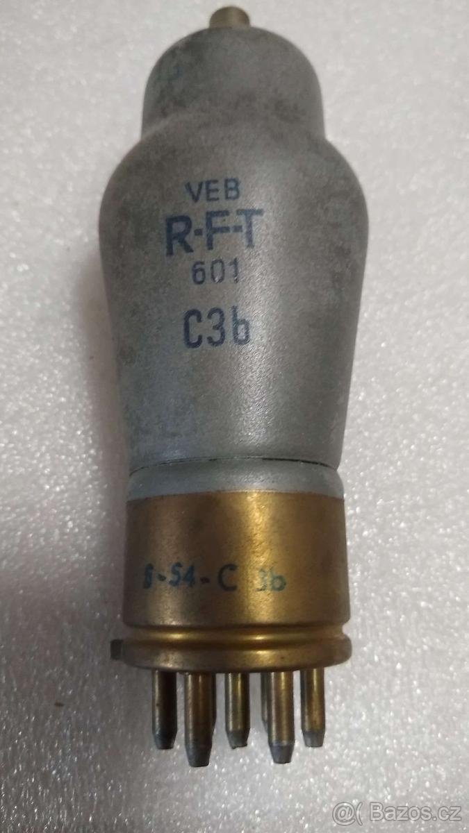 Elektrónka VEB RFT 601 C3b