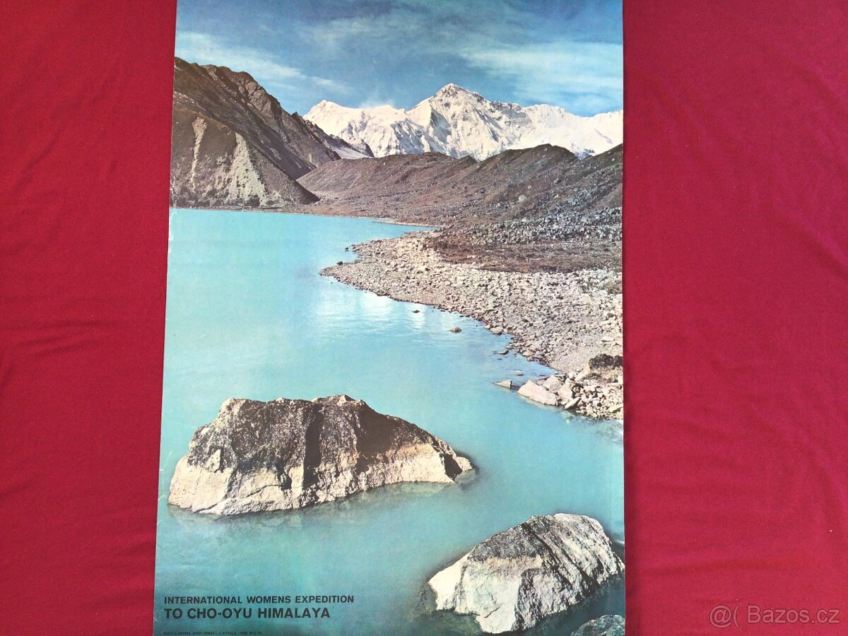 Plakát Cho-Oyu Himalaya 63x86 cm I. Petřík